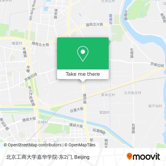 北京工商大学嘉华学院-东2门 map