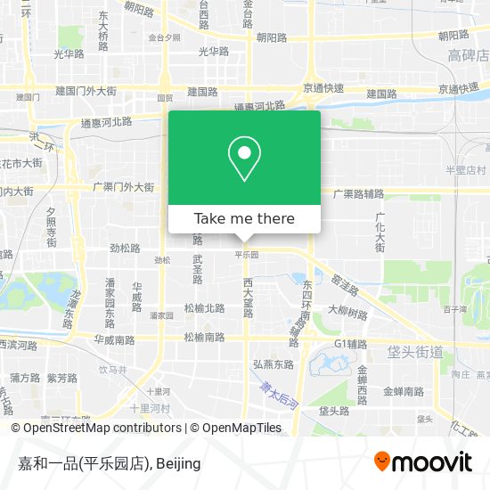 嘉和一品(平乐园店) map