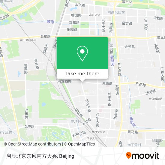启辰北京东风南方大兴 map