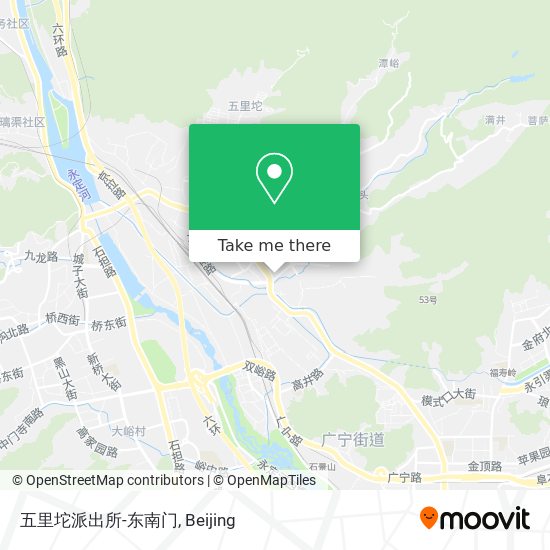 五里坨派出所-东南门 map