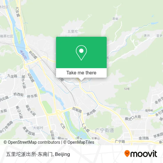 五里坨派出所-东南门 map