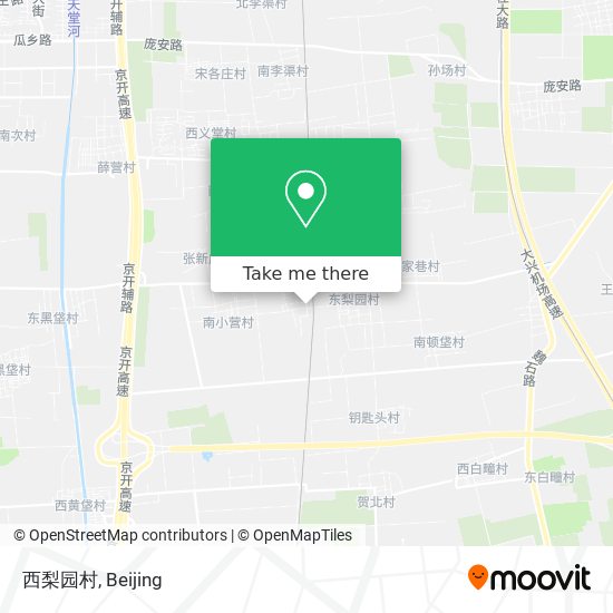 西梨园村 map