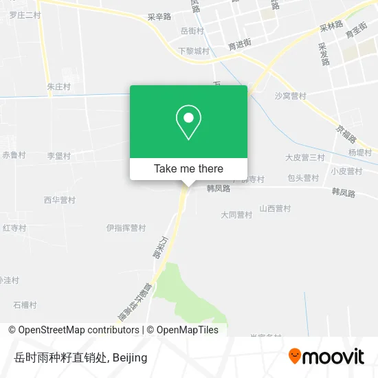 岳时雨种籽直销处 map