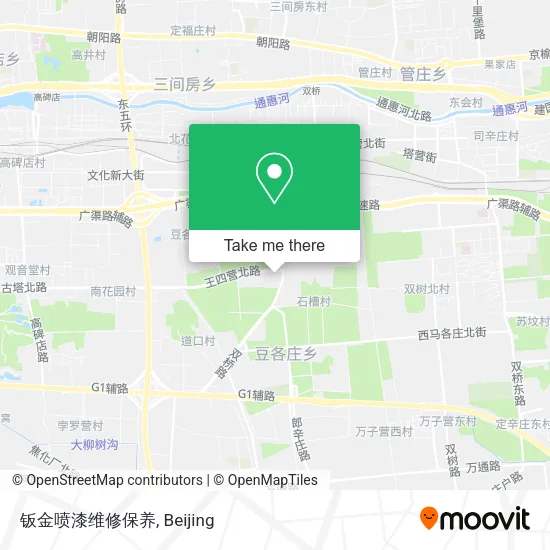 钣金喷漆维修保养 map