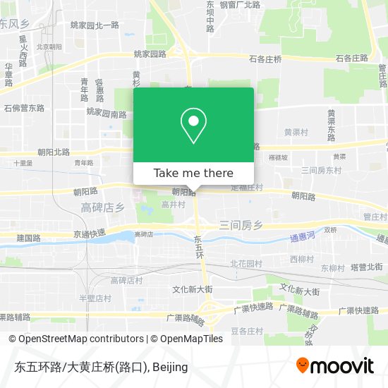 东五环路/大黄庄桥(路口) map