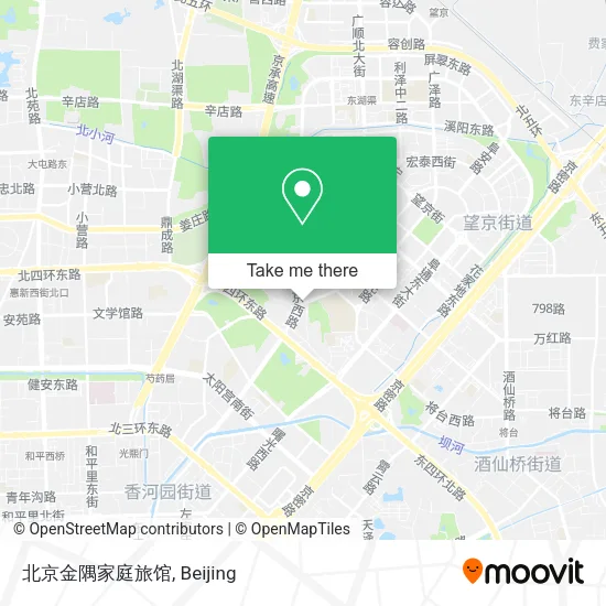 北京金隅家庭旅馆 map