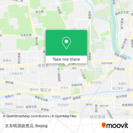 京东晴源卤煮店 map
