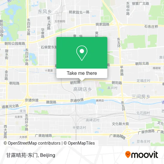 甘露晴苑-东门 map