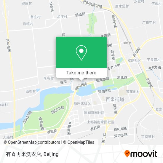 有喜再来洗衣店 map