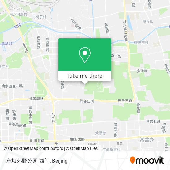 东坝郊野公园-西门 map