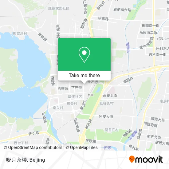 晓月茶楼 map