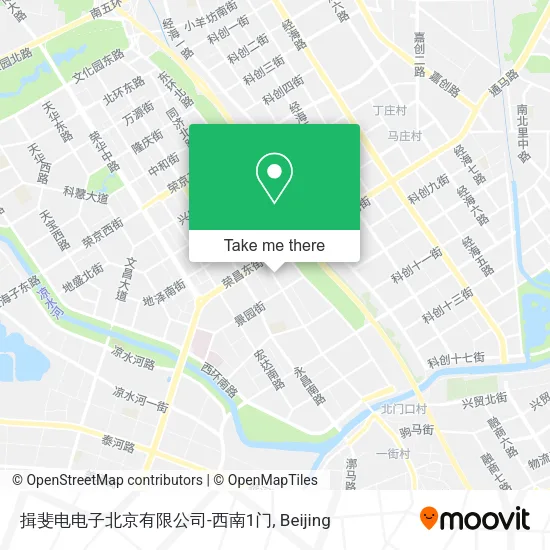揖斐电电子北京有限公司-西南1门 map