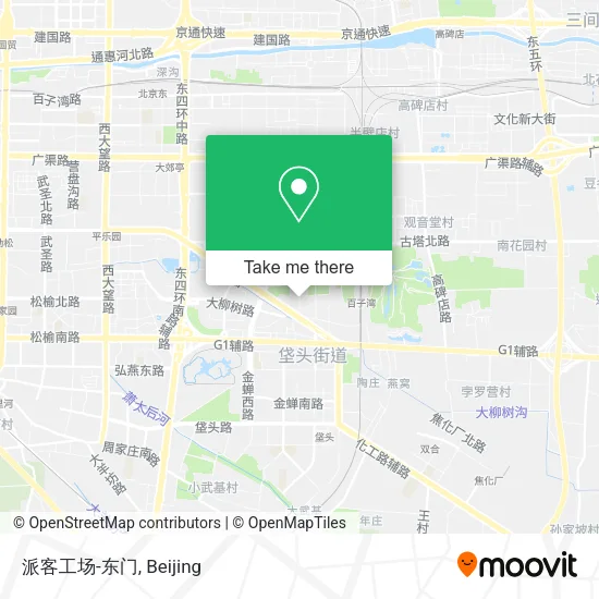 派客工场-东门 map