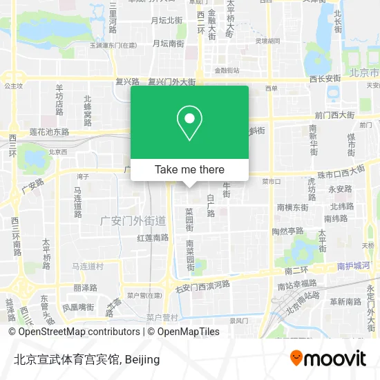 北京宣武体育宫宾馆 map