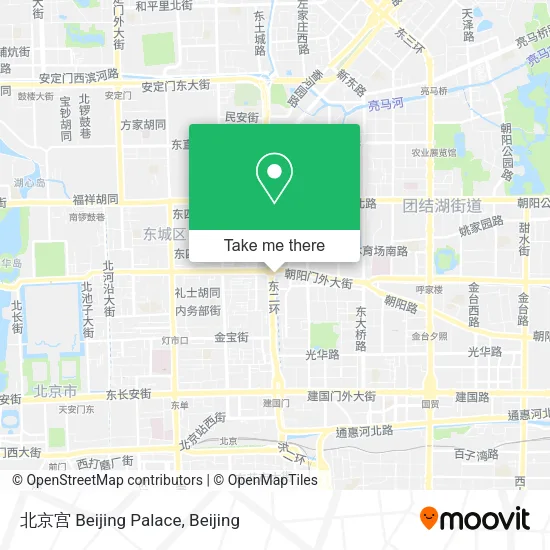 北京宫 Beijing Palace map