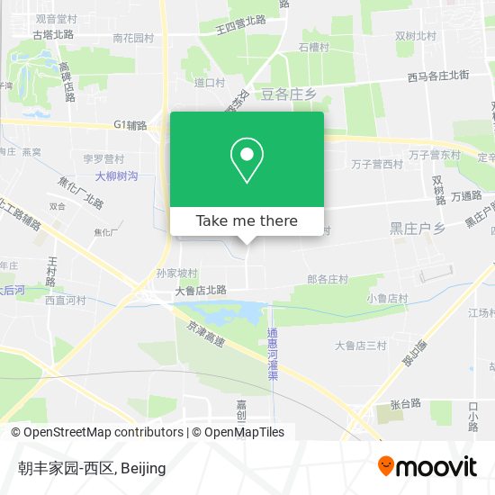 朝丰家园-西区 map