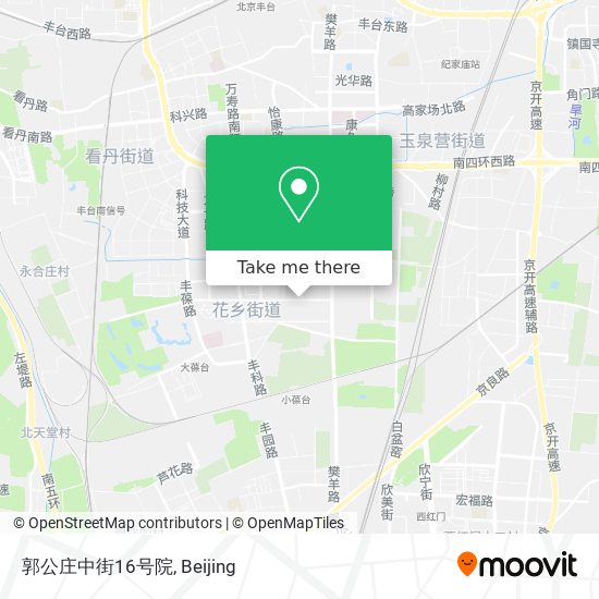 郭公庄中街16号院 map