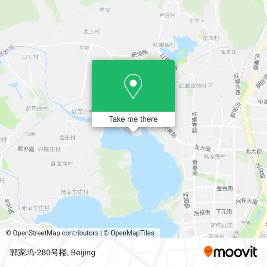 郭家坞-280号楼 map