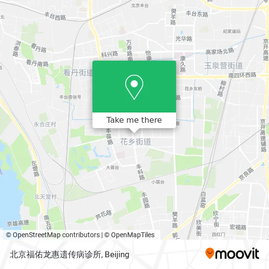 北京福佑龙惠遗传病诊所 map