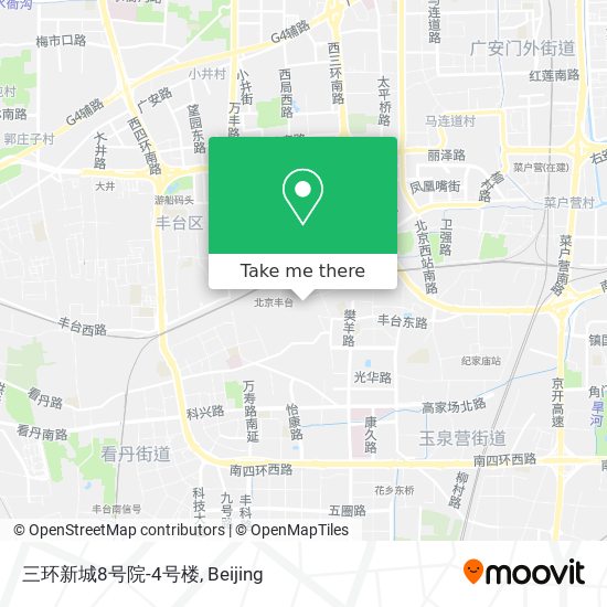 三环新城8号院-4号楼 map