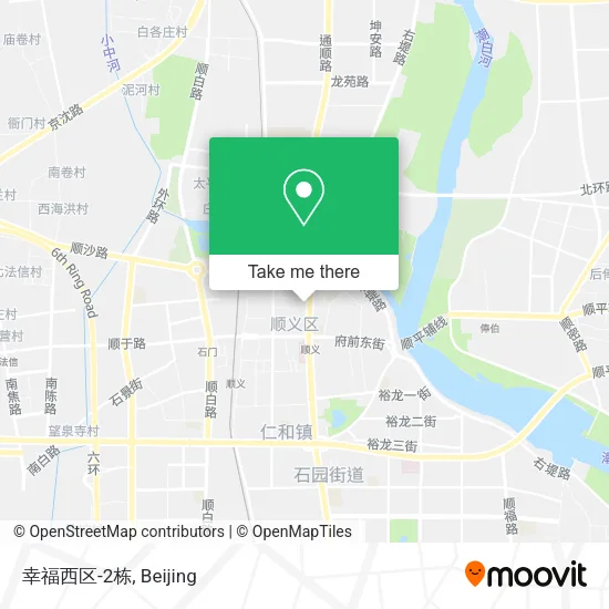 幸福西区-2栋 map