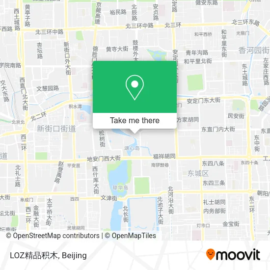 LOZ精品积木 map