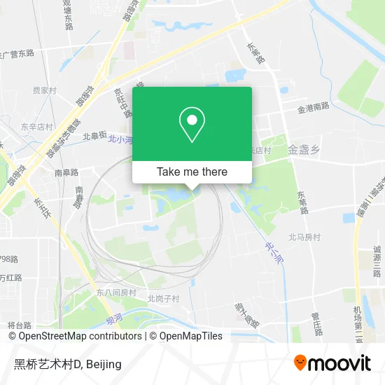 黑桥艺术村D map