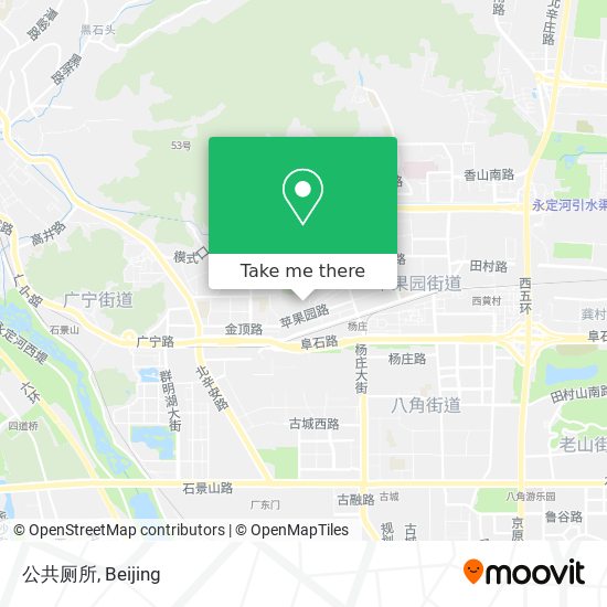 公共厕所 map