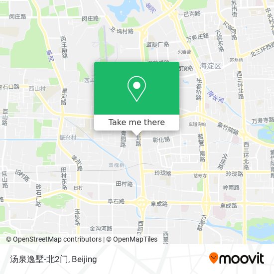 汤泉逸墅-北2门 map