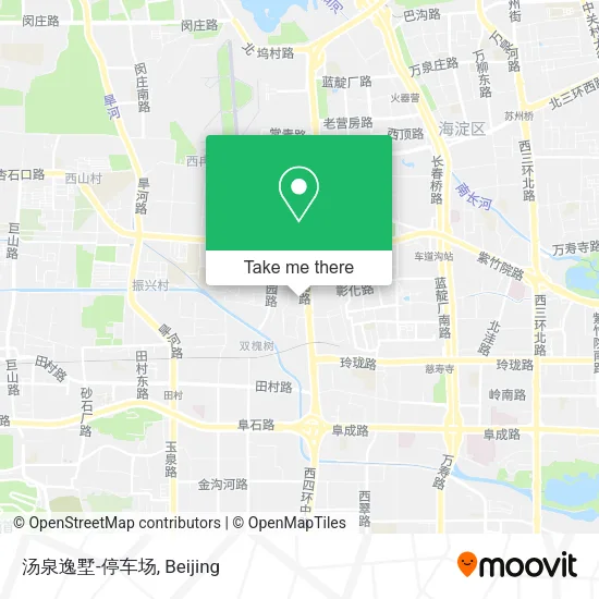 汤泉逸墅-停车场 map