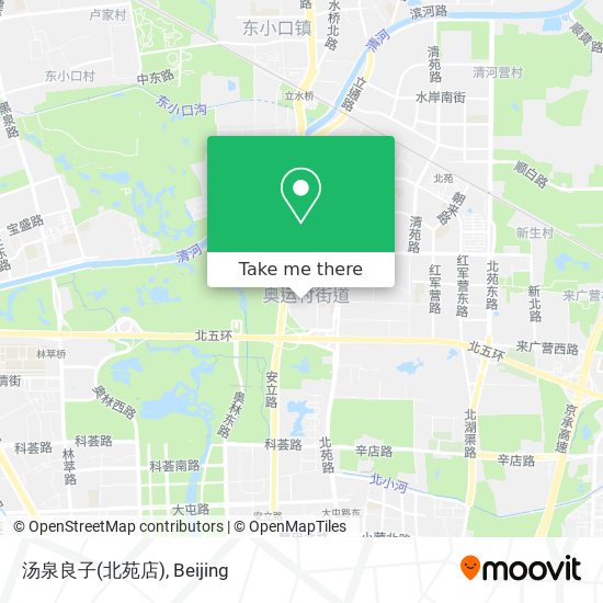 汤泉良子(北苑店) map