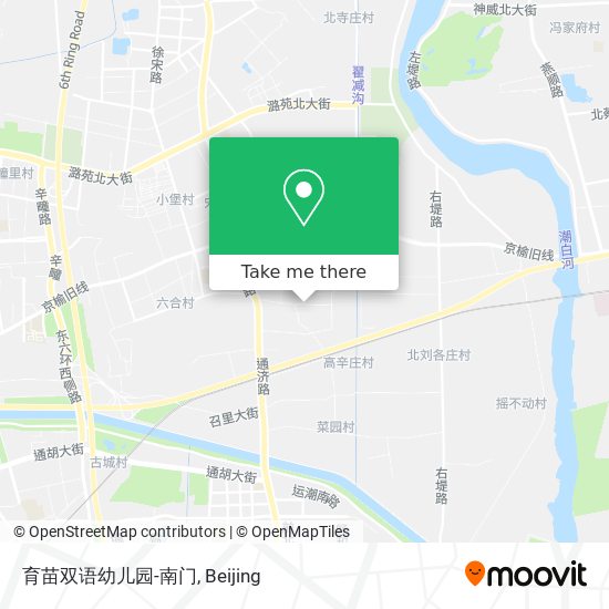 育苗双语幼儿园-南门 map
