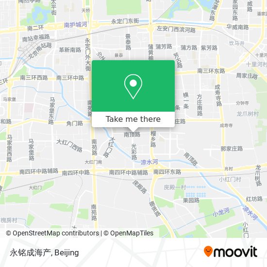 永铭成海产 map