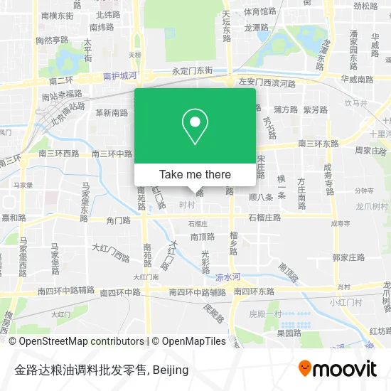 金路达粮油调料批发零售 map