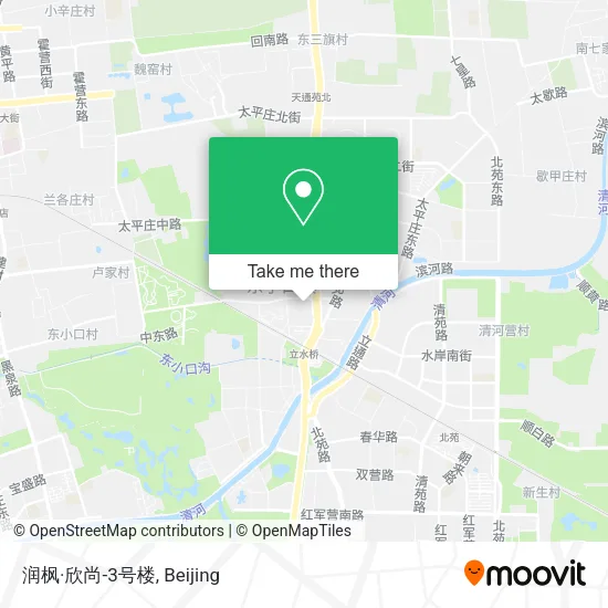 润枫·欣尚-3号楼 map