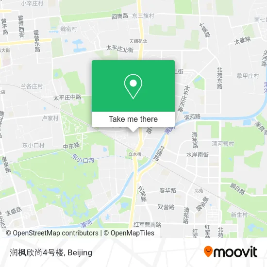 润枫欣尚4号楼 map