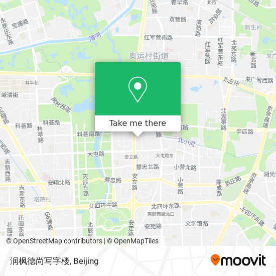 润枫德尚写字楼 map
