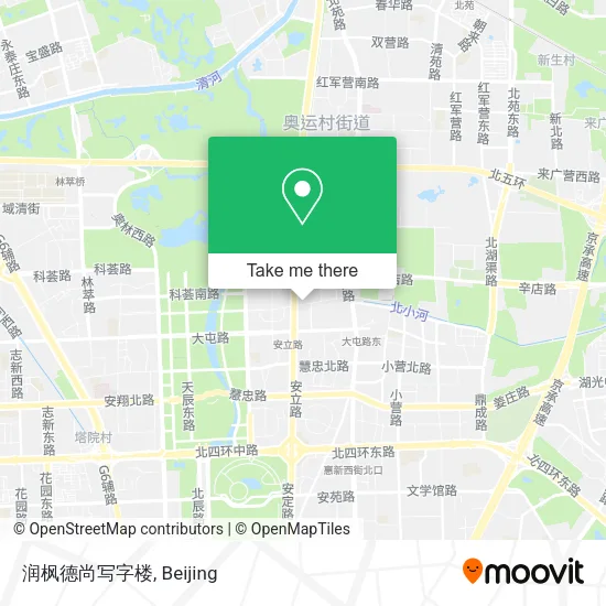 润枫德尚写字楼 map