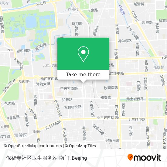 保福寺社区卫生服务站-南门 map
