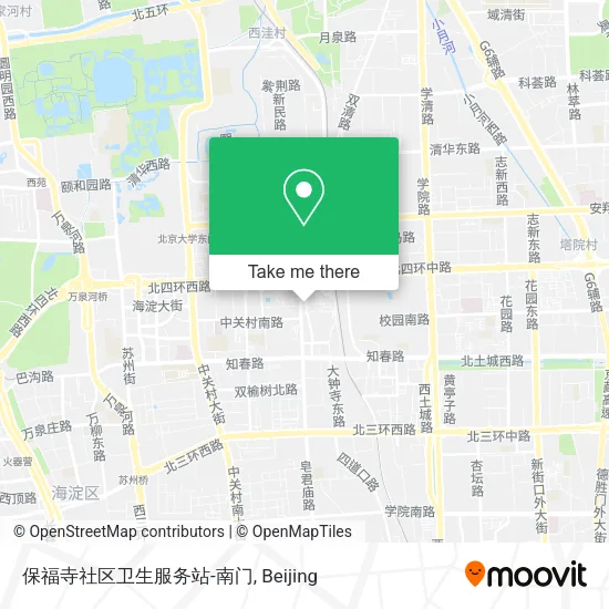 保福寺社区卫生服务站-南门 map