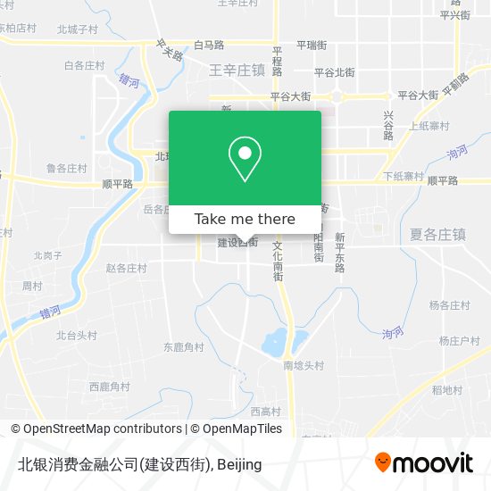 北银消费金融公司(建设西街) map