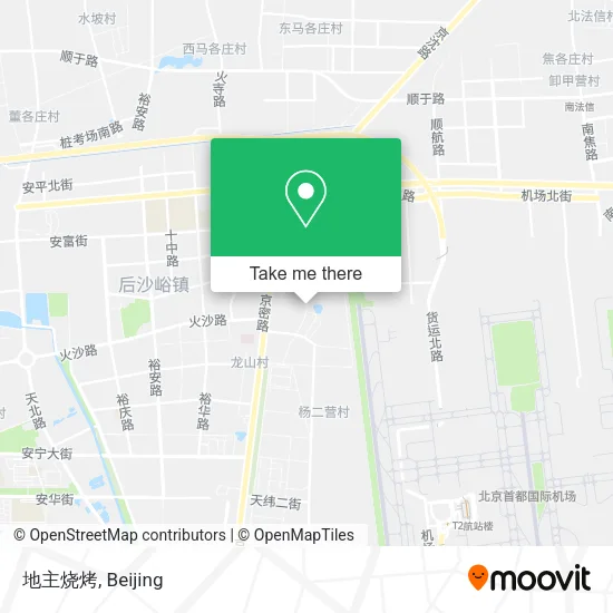 地主烧烤 map