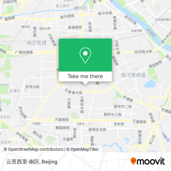 云景西里-南区 map