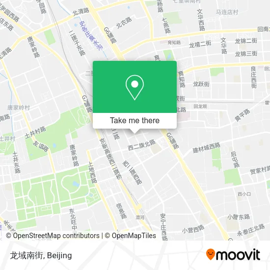 龙域南街 map