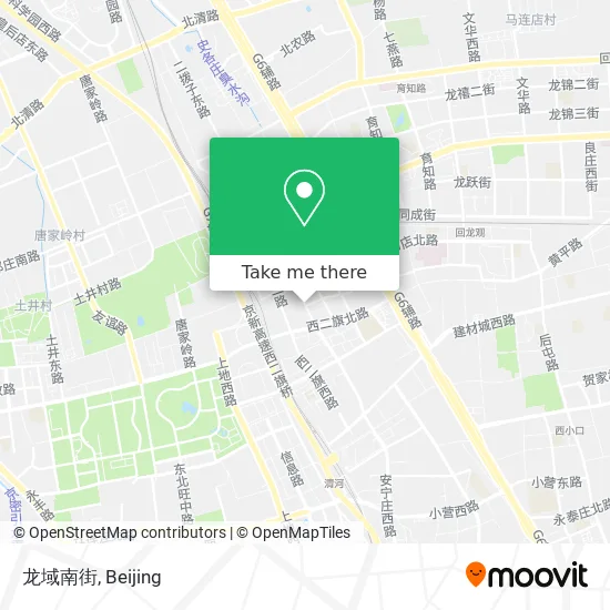 龙域南街 map