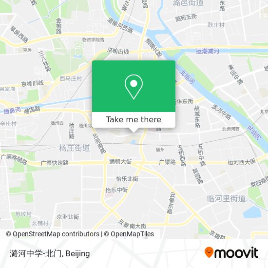 潞河中学-北门 map