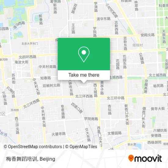 梅香舞蹈培训 map