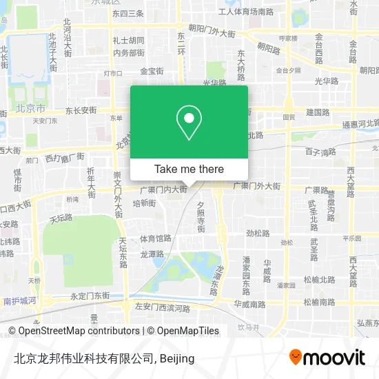 北京龙邦伟业科技有限公司 map