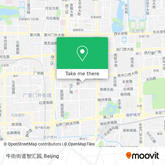 牛街街道智汇园 map