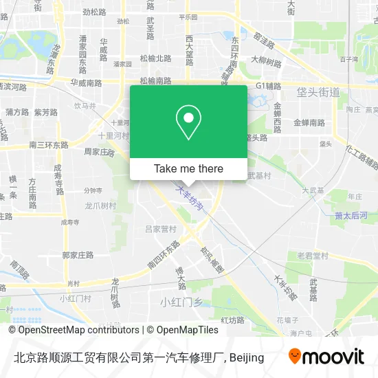 北京路顺源工贸有限公司第一汽车修理厂 map
